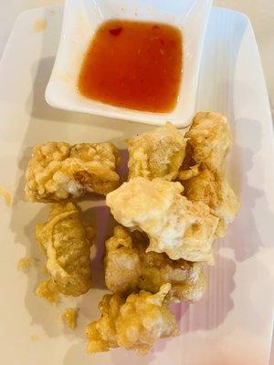 Crunchy Fried Tofu