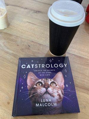 Cat books and chai