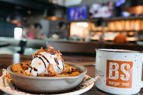 BS Bacon Skillet Cookie