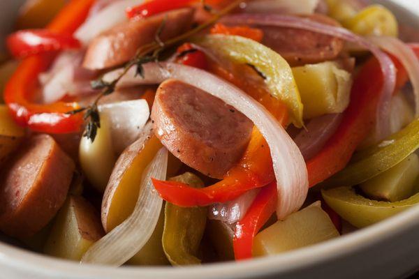 Sausage with Peppers & Onions Classic Entree