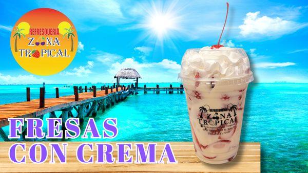 Fresas Con Crema