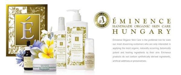 We work with best organic skin care line on Earth!