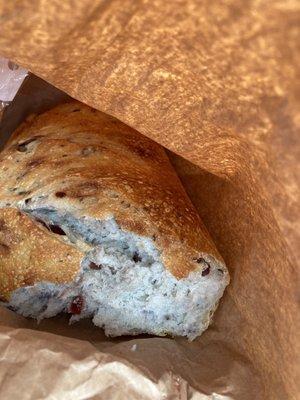 Cranberry walnut bread