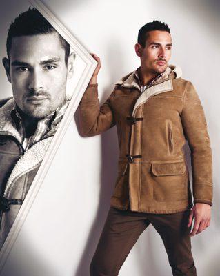 Shearling coats by: DiBello. Made in Italy