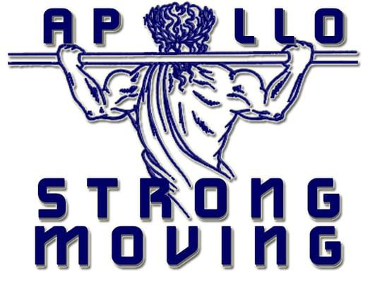 Apollo Strong Moving Logo; Arlington TX Movers Serving all Dallas, Fort Worth & Great State of Texas.