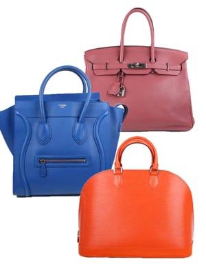 The "it" bags from Hermes and Celine