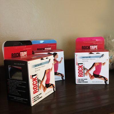 I'm also experienced in RockTape kinesiotaping.