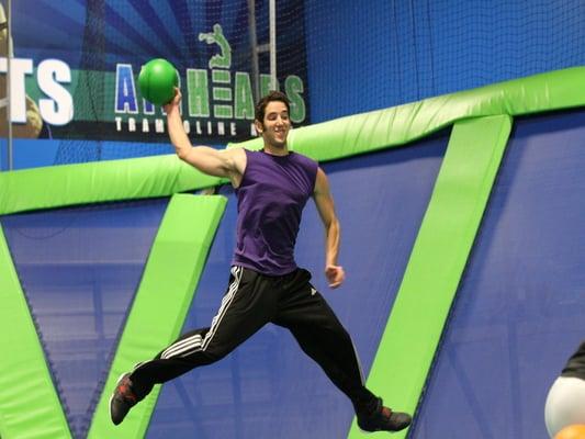 Trampoline Dodgeball!