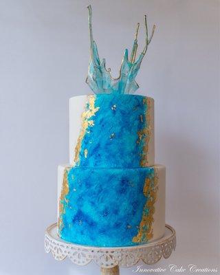 Beach Wedding Cake