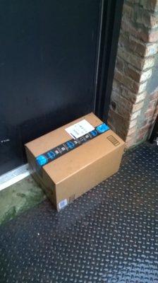 The back alley where the UPS driver left a neighbor's package.... part 3