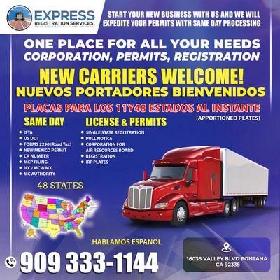 Express Registration Services