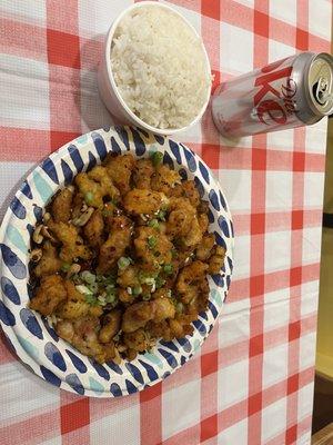 Salt and pepper fried chicken