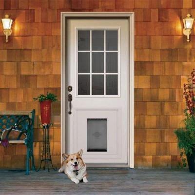 Entry Door with Dog Door