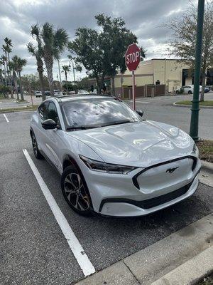 Ford mustang machE is pretty sporty