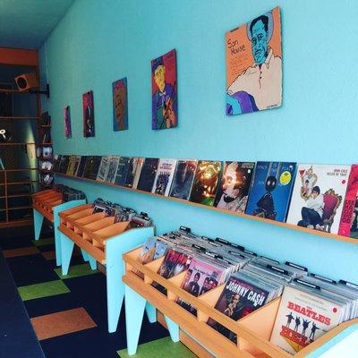 Vintage, new, local vinyl available as well as CDs, cassette tapes, VHS, DVD, and more! Special Orders also available