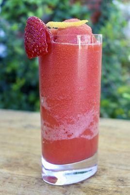 Frozen strawberry punch