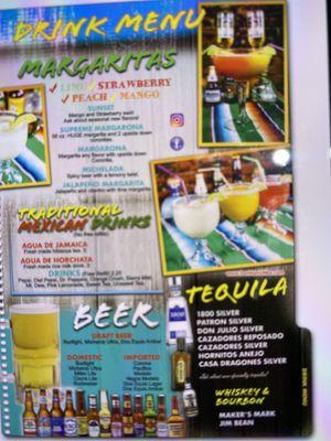 Drink Menu