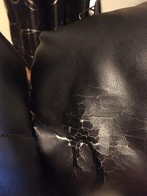 Durable leather chairs that Ken at My Family Furniture won't stand behind