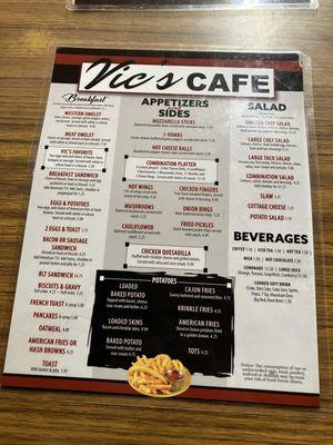 Menu 1 side