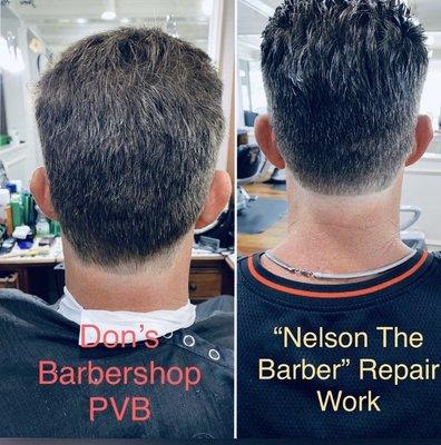 By: "Nelson The Barber" Repair Work