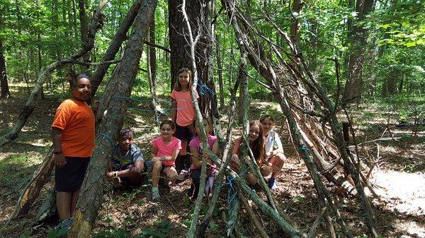 Learn survival skills and have fun in nature at summer camp.