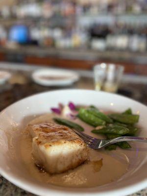 Pan Seared Chilean Seabass