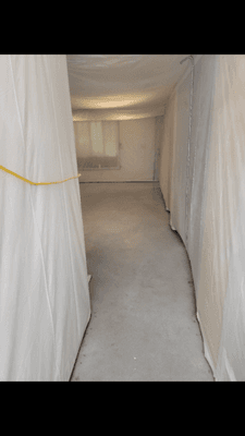 Asbestos Mastic and Tile Removal