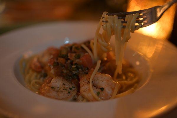 Shrimp scampi