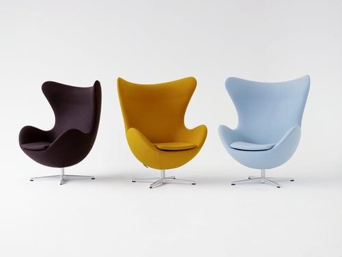 3316 Egg chairs by Arne Jacobsen