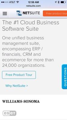 Business software, it can do accounting, inventory , manufacturing, retail etc..