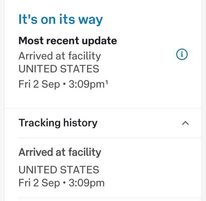 Parcels sitting since Friday. Should been delivered on Saturday 9/3/2022 but no. Poor service.