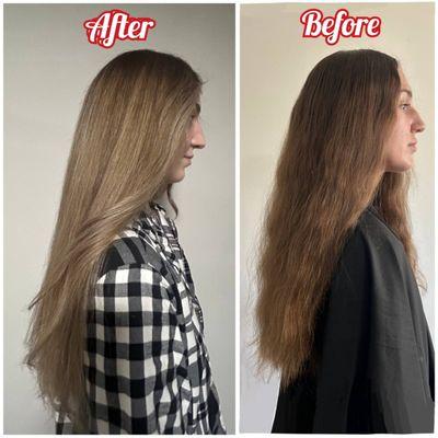 Before and after by Mariia