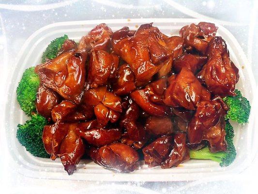 Bourbon chicken