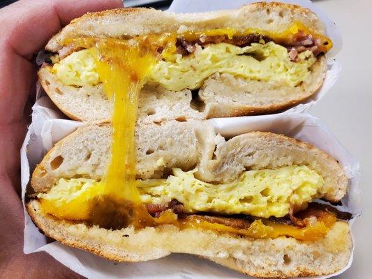 Bacon Egg and Cheese Bagel