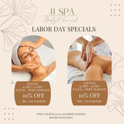 JJ Spa Body & Facials