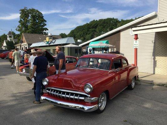 Car Show every Tuesday night through the summer at Corner Cone.