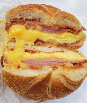 Shake Hands With Taylor Ham, Egg and Cheese, The Perfect Breakfast Sandwich!!