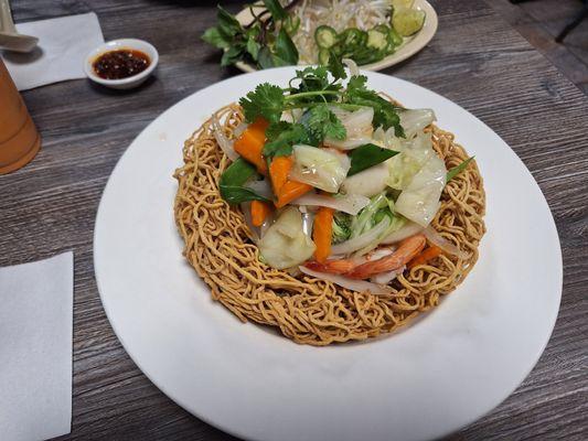 #58 Birds Nest (not on the menu) Interesting dish