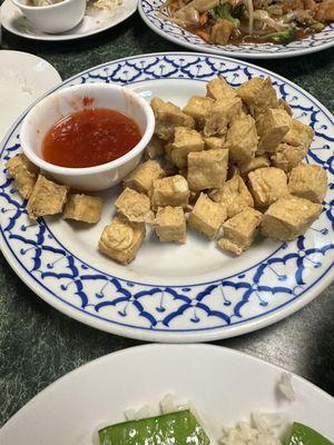 Fried tofu