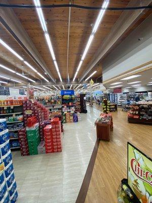 View of grocery section of Lynn's Dakotamart