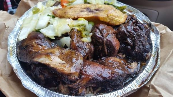 Stew Chicken.