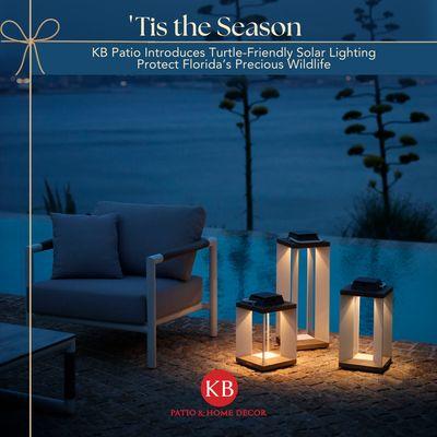 Love Florida's marine wildlife? Interested in solar energy & reducing your light bill? A beautiful solution awaits at KB Patio stores.