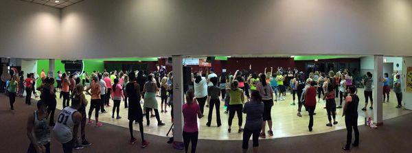 Men of Zumba.
 Our biggest event of the year!