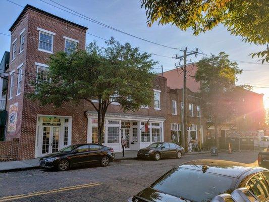 On Dock St. in Downtown Wilmington