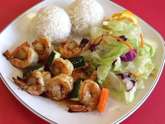 Shrimp teriyaki