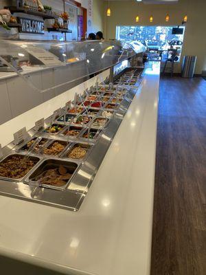 Toppings bar