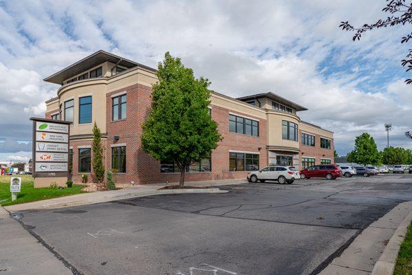 Wee Care Pediatrics Syracuse office building.