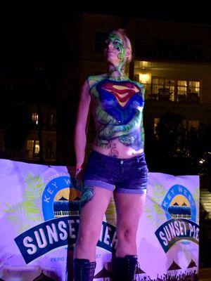 Super girl unveils