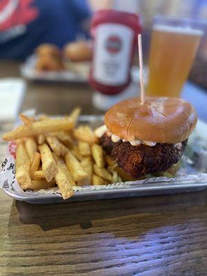 Nashville hot chicken