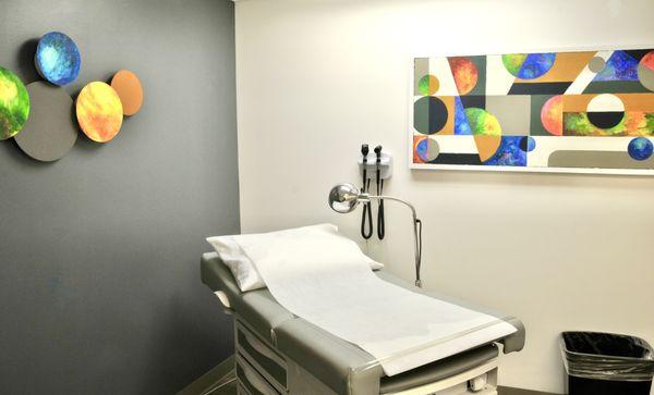 Our exam rooms are clean, welcoming, and designed to make you feel at ease.